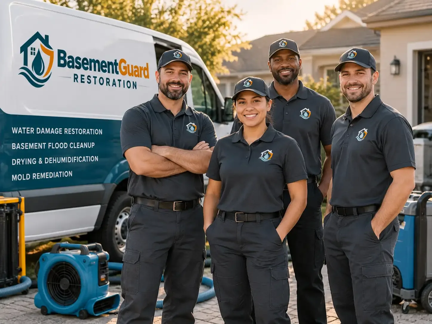 Basement Water Damage Restoration company in Middle Point, OH